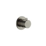 Hotbath Cobber Zawór odcinający podtynkowy - element zewnętrzny Brushed Nickel CB7068.GN