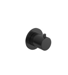 Hotbath Cobber Zawór podtynkowa element zewnętrzny Matt Black PVD CB7069.MBP