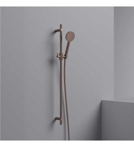 Hotbath Cobber Zestaw natryskowy ze słuchawką na drążku Brushed Copper PVD M321.BCP