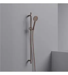 Hotbath Cobber Zestaw natryskowy ze słuchawką na drążku Brushed Copper PVD M321.BCP