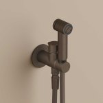 Hotbath Guy Bidetka z uchwytem ściennym i zaworem - element zewnętrzny Tuscan Bronze KHDS3.TB