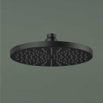 Hotbath Guy Deszczownica Ø 200 mm Matt Black PVDl M100.MBP