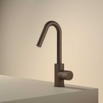 Hotbath Guy Diamond Bateria umywalkowa z obrotową wylewką Tuscan Bronze GY004D.TB