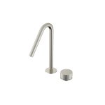 Hotbath Guy Diamond Bateria umywalkowa nablatowa Brushed Nickel GY023D.GN