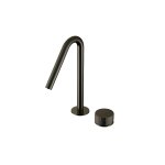 Hotbath Guy Diamond Bateria umywalkowa nablatowa Matt Black PVD GY023D.MBP