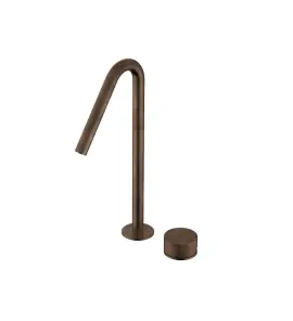 Hotbath Guy Diamond Bateria umywalkowa nablatowa Wysoka Tuscan Bronze GY023HD.TB