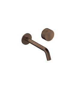 Hotbath Guy Diamond Bateria umywalkowa podtynkowa 200 mm - element zewnętrzny Tuscan Bronze GY005D-20.TB