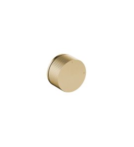 Hotbath Guy Diamond Bateria natryskowa podtynkowa 2-drożna - element zewnętrzny Brushed Brass PVD GY011D.BBP