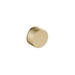 Hotbath Guy Diamond Bateria natryskowa podtynkowa 2-drożna - element zewnętrzny Brushed Brass PVD GY011D.BBP