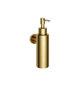 Hotbath Guy Dozownik do mydła w płynie ścienny Brushed Brass PVD CBA09.BBP