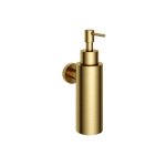 Hotbath Guy Dozownik do mydła w płynie ścienny Brushed Brass PVD CBA09.BBP