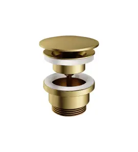 Hotbath Guy Korek umywalkowy Brushed Brass PVD P708.BBP