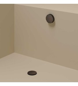 Hotbath Guy Odpływ wannowy z przelewem Tuscan Bronze P032.TB