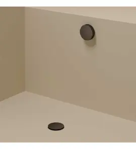 Hotbath Guy Odpływ wannowy z przelewem Tuscan Bronze P032.TB