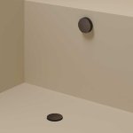 Hotbath Guy Odpływ wannowy z przelewem Tuscan Bronze P032.TB