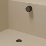 Hotbath Guy Odpływ wannowy z przelewem Tuscan Bronze P033.TB