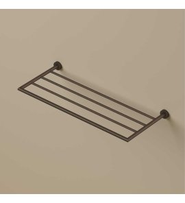 Hotbath Guy Półka łazienkowa na ręczniki Tuscan Bronze CBA25.TB