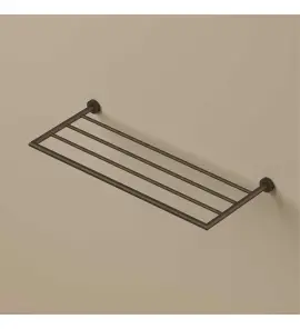 Hotbath Guy Półka łazienkowa na ręczniki Tuscan Bronze CBA25.TB