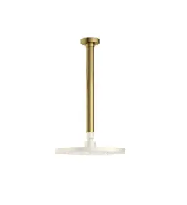 Hotbath Guy Ramię sufitowe do deszczownicy 300 mm Brushed Brass PVD CB453.BBP