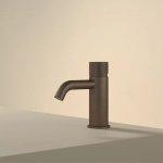 Hotbath Guy Row Bateria umywalkowa jednouchwytowa Tuscan Bronze AF003R.TB