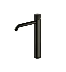 Hotbath Guy Row Bateria umywalkowa jednouchwytowa Wysoka Matt Black PVD GY003HR.MBP