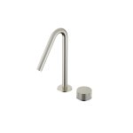 Hotbath Guy Row Bateria umywalkowa nablatowa Brushed Nickel GY023R.GN