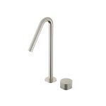 Hotbath Guy Row Bateria umywalkowa nablatowa Wysoka Brushed Nickel GY023HR.GN