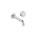 Hotbath Guy Row Bateria umywalkowa podtynkowa 200 mm - element zewnętrzny Brushed Nickel GY005R-20.GN