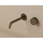 Hotbath Guy Row Bateria umywalkowa podtynkowa 200 mm - element zewnętrzny Tuscan Bronze GY005R-20.TB