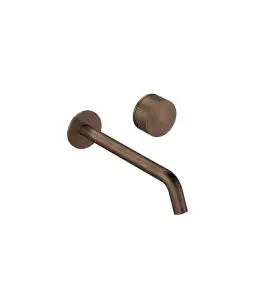 Hotbath Guy Row Bateria umywalkowa podtynkowa 250 mm - element zewnętrzny Tuscan Bronze GY005R-25.TB