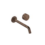 Hotbath Guy Row Bateria umywalkowa podtynkowa 250 mm - element zewnętrzny Tuscan Bronze GY005R-25.TB