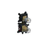 Hotbath Guy Row Element podtynkowy baterii natryskowej termostatycznej 2-drożnej HBCB7009