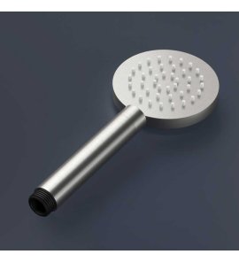 Hotbath Guy Słuchawka prysznicowa jednofunkcyjna Ø 94 mm Brushed Nickel M355.GN