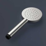 Hotbath Guy Słuchawka prysznicowa jednofunkcyjna Ø 94 mm Brushed Nickel M355.GN