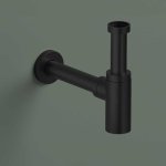 Hotbath Guy Syfon umywalkowy Matt Black PVD P035.MBP