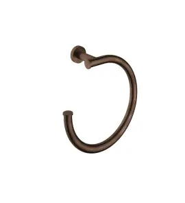 Hotbath Guy Wieszak na ręcznik owalny Tuscan Bronze CBA08.TB