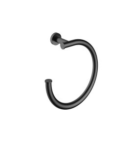Hotbath Guy Wieszak na ręcznik owalny Matt Black PVD CBA08.MBP