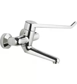 Ideal Standard Ceraplus Bateria umywalkowa ścienna z przedłużonym uchwytem 23 cm chrom B8315AA