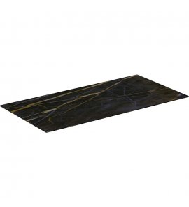 Ideal Standard Conca Blat ceramiczny do szafki podumywalkowej 100x50,5 cm Marmur Black Desire T3971DG