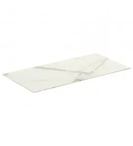 Ideal Standard Conca Blat ceramiczny do szafki podumywalkowej 100x50,5 cm Marmur Calacatta T3971DH