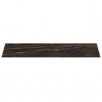 Ideal Standard Conca Blat ceramiczny do szafki podumywalkowej 120x50,5 cm Marmur Black Desire T3972DG