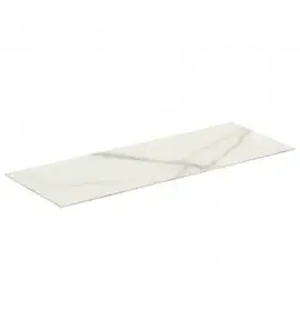 Ideal Standard Conca Blat ceramiczny pod umywalkę 1000x373 mm Marmur Calacatta T4346DH