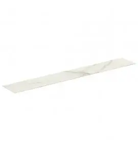 Ideal Standard Conca Blat ceramiczny pod umywalkę 2400x373 mm Marmur Calacatta T4350DH