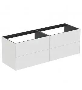 Ideal Standard Conca Szafka podwójna pod umywalkę bez blatu 1600x505 mm Biały mat T3990Y1