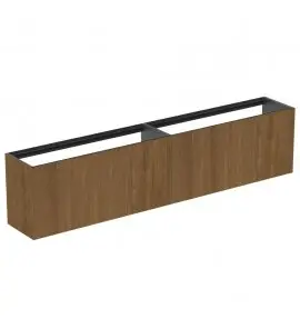 Ideal Standard Conca Szafka pod umywalkę bez blatu 2400x373 mm Ciemny orzech T4339Y5