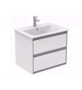 Ideal Standard Connect Air Szafka pod umywalkę 60 cm z 2 szuflady biały lakier E0818UK