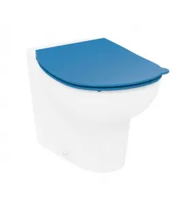 Ideal Standard Contour 21 Deska sedesowa typu THIN, z cienkiego Termoplastu (polipropylen), niebieski S453636