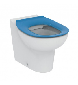 Ideal Standard Contour 21 Deska sedesowa bez pokrywy, typu THIN, z cienkiego Termoplastu (polipropylen), niebieski S454536