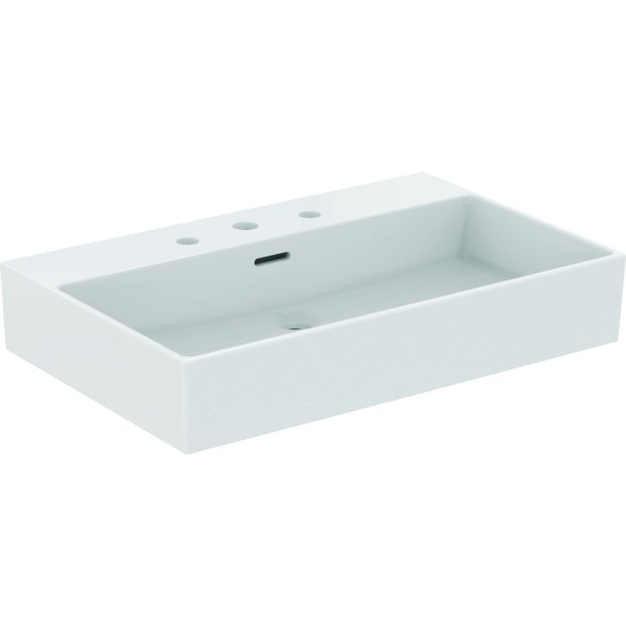 Ideal Standard Extra Umywalka ścienna 700x450 mm z 3-otworami na baterię Biały T389501