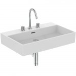 Ideal Standard Extra Umywalka ścienna 700x450 mm z 3-otworami na baterię Biały T389501